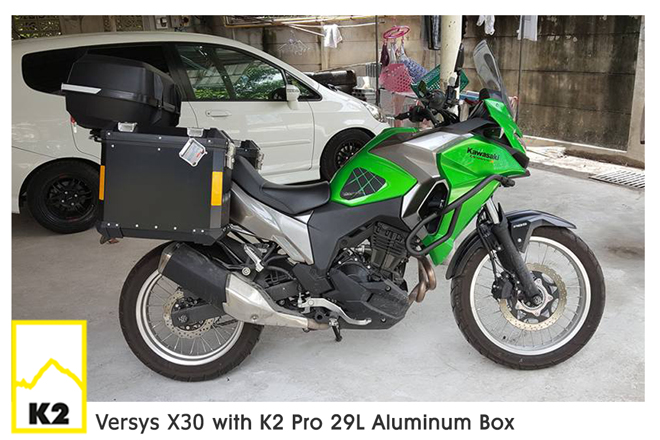 ราคาปี๊บพร้อมแร็ค Kawasaki Versys X300