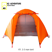 เต็นท์ K2 Adventure รุ่น P3 สีส้ม ขนาด 2-3 คนนอน